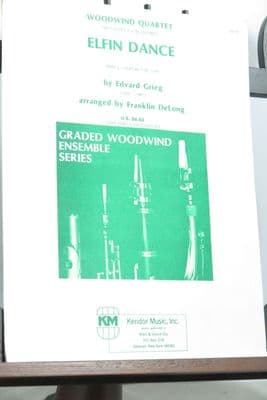 Grieg E - Elfin Dance for 2 Flutes & 2 Clarinets arr DeLong F