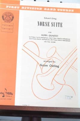 Grieg E - Norse Suite for Horn Quartet arr Ostling A