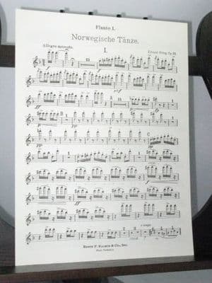 Grieg E - Norwegian Dances Op 35 Flute 1 Part