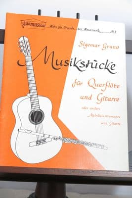 Gruno S - Musikstucke for Flute (or other melody instrument) & Guitar No 1