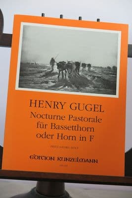 Gugel H - Nocturne Pastorale for Basset Horn (or Horn) in F & Piano