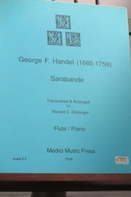 Handel G F- Sarabande for Flute & Piano arr Dishinger R C