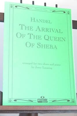 Handel G F - The Arrival of the Queen of Sheba arr Lanning J