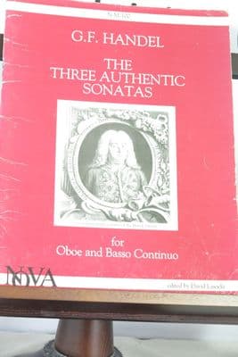 Handel G F - The Three Authentic Sonats for Oboe & Basso Continuo
