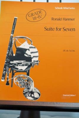 Hanmer R - Suite for Seven (2 Flutes Oboe 3 Clarinets & Bassoon)