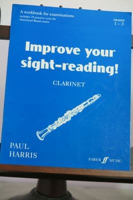 Harris P - Improve Your Sight-Reading! Clarinet Grades 1-3