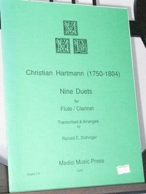 Hartmann C - Nine Duets arr Dishinger R C