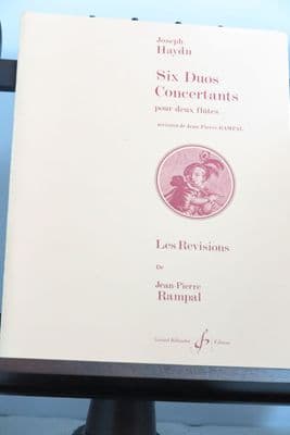 Haydn J - 6 Duos Concertants for 2 Flutes
