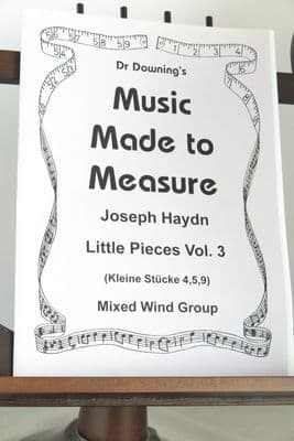Haydn J - Little Pieces Vol 3 from Kleine Stucke 4, 5, 9 arr Moore P J & Downing S J