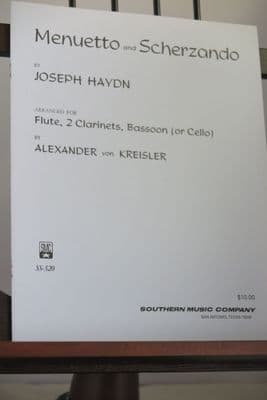 Haydn J - Menuetto and Scherzando arr Kreisler A von