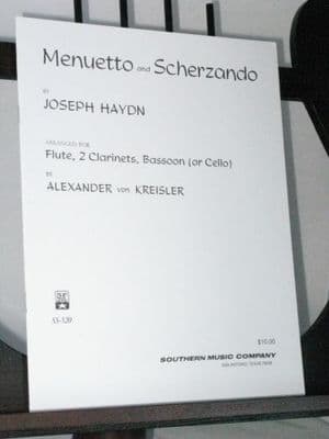 Haydn J - Menuetto & Scherzando arr Kreisler A von