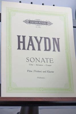 Haydn J - Sonata in G (No 8) for Flute & Piano