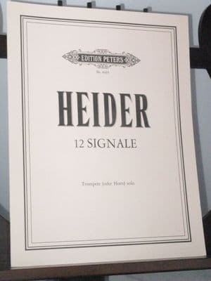 Heider W - 12 Signale for Trumpet (or Horn) Solo