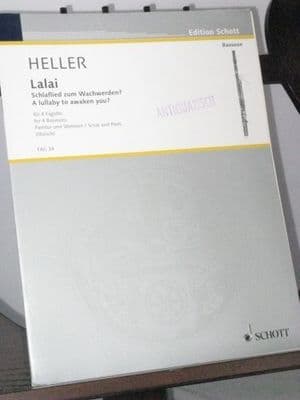 Heller B - Lalai A Lullaby to Awaken You? for 4 Bassoons