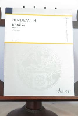 Hindemith P - 8 Pieces for Solo Flute
