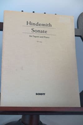 Hindemith P - Sonata for Bassoon & Piano