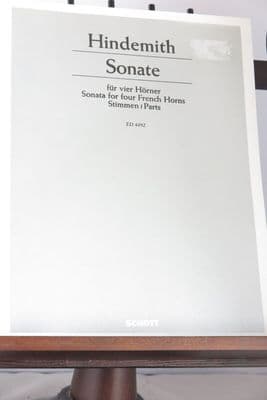 Hindemith P - Sonata for Four French Horns
