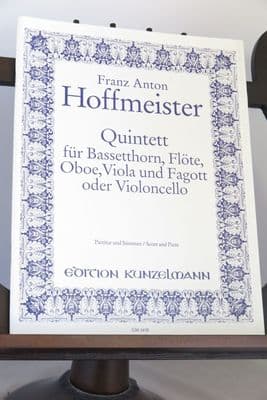 Hoffmeister F A - Quintet for Basset Horn Flute Oboe Viola & Bassoon (or Cello)