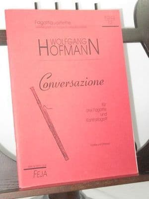 Hofmann W - Conversazione for 3 Bassoons and Contrabassoon