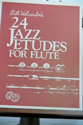 Holcombe B - 24 Jazz Etudes for Flute