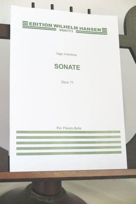 Holmboe V - Sonata Op 71 for Solo Flute