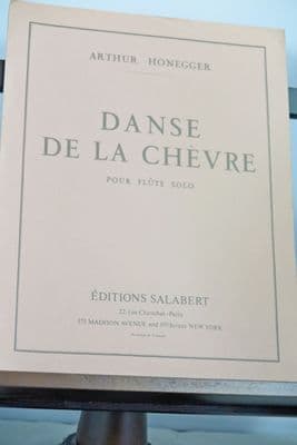 Honegger A - Danse de la Chevre for Solo Flute