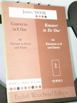 Hook J - Concerto in E Flat arr Voxman H & Block R P