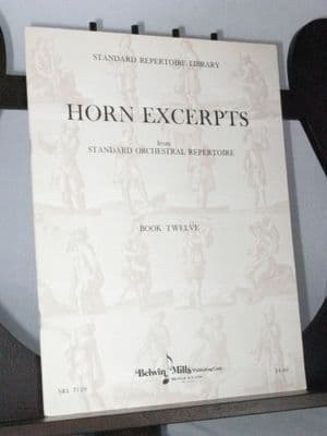 Horn Excerpts from Standard Orchestral Repertoire Book 12