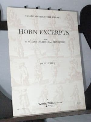 Horn Excerpts from Standard Orchestral Repertoire Book 15