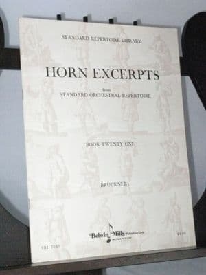 Horn Excerpts from Standard Orchestral Repertoire Book 21