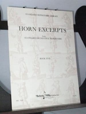Horn Excerpts from Standard Orchestral Repertoire Book 5