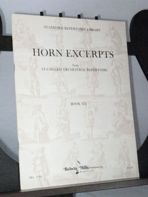 Horn Excerpts from Standard Orchestral Repertoire Book 6