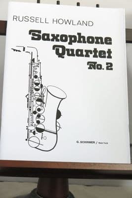 Howard R - Saxophone Quartet No 2