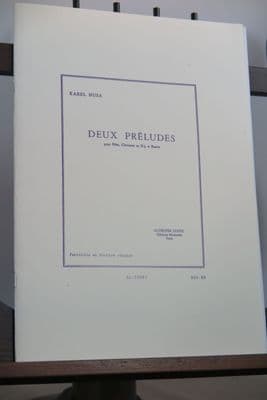 Husa K - Deux Preludes for Flute Clarinet & Bassoon