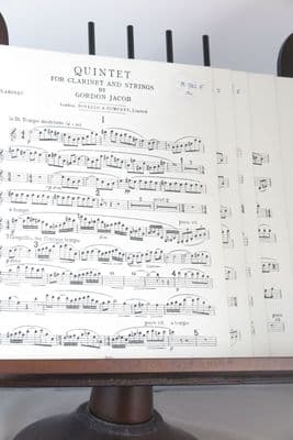 Jacob G - Quintet for Clarinet &  Strings