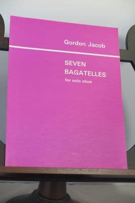 Jacob G - Seven Bagatelles for Solo Oboe