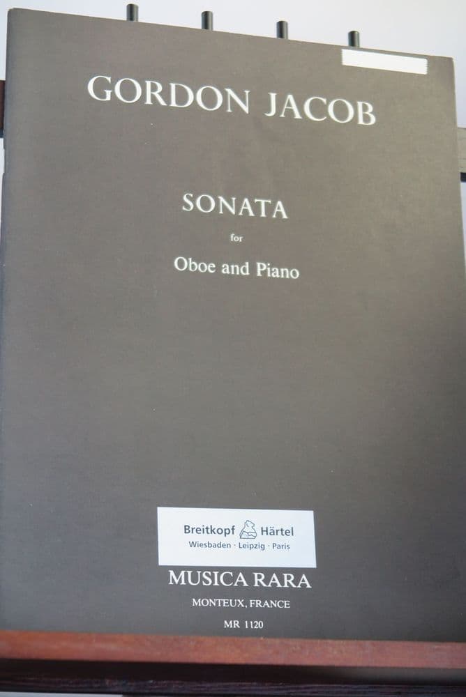 Jacob G - Sonata for Oboe & Piano