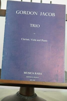 Jacob G - Trio for Clarinet Viola & Piano