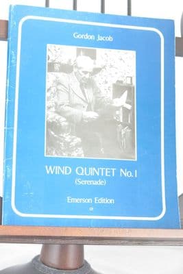 Jacob G - Wind Quintet No1 (Serenade) [INCOMPLETE]