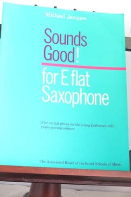 Jacques M - Sounds Good! for E Flat Saxophone & Piano