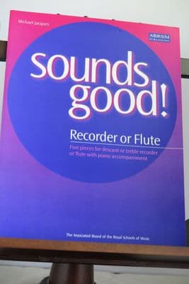 Jacques M - Sounds Good! for Flute (or Recorder) & Piano