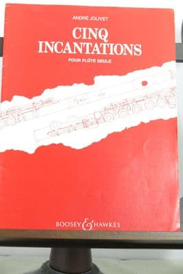 Jolivet A - 5 Incantations for Solo Flute