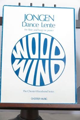 Jongen J - Danse Lente for Flute & Harp (or Piano)