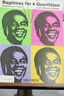 Joplin S & Debussy C - Ragtimes for 4 Flutes arr Weinzierl E & Wachter E & Kurz M