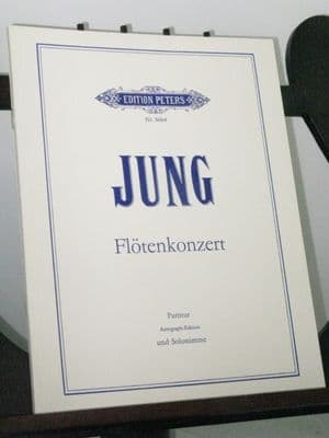 Jung H - Concerto Op 21 for Flute & Orchestra (Score and Flute part only)