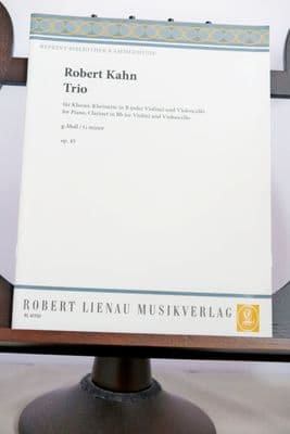 Kahn R - Trio in G Minor Op 45 for Clarinet Cello & Piano