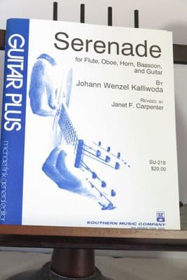 Kalliwoda J W - Serenade for Flute Oboe Horn Bassoon & Guitar
