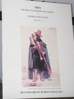 Karg-Elert S - Trio in D Minor Op 49 No 1 for Oboe Clarinet and Cor Anglais