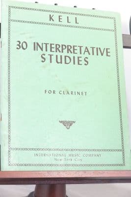 Kell R - 30 Interpretative Studies for Clarinet