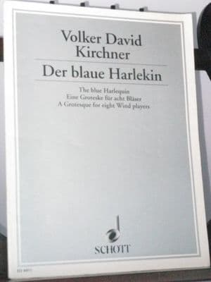 Kirchner V D - The Blue Harlequin - A Grotesque for 8 Wind Players